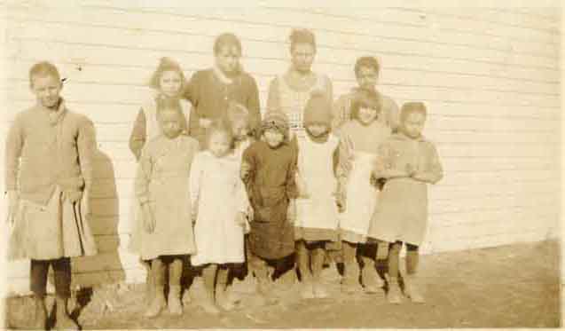 Wood Hill School 1922, girls